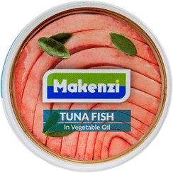 تصویر کنسرو ماهی تن در روغن گیاهی 180 گرمی مکنزی 