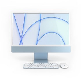تصویر آی مک 24 اینچ مدل iMac 24inch M1/16/2T Blue 2021 CTO 