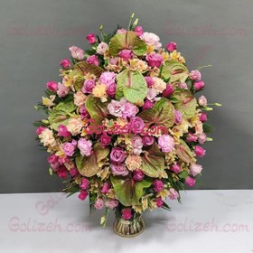 تصویر جام گل تبریک میلاد 