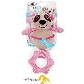 تصویر اسباب بازی عروسکی سگ برند afp مدل goofy panda afp dog doll toy goofy panda