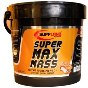 تصویر پودر سوپر مکس مس طعم موزی ساپلند نوتریشن 1818 گرمی Suppland Nutrition Super Max Mass 1818 g