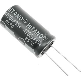 تصویر خازن الکترولیت ۴۷۰۰ میکرو فاراد ۳۵ ولت 