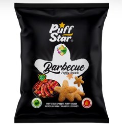تصویر اسنک چهار جوانه پف استار با طعم باربیکیو 