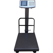 تصویر باسکول گاردار 300 کیلوگرم ديجيتال دكمه استيل 