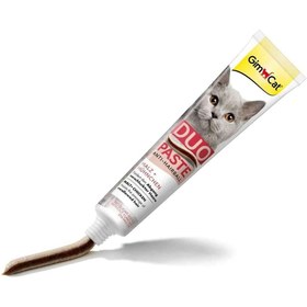 تصویر مالت گربه جیم کت مدل Duo Paste Anti Hairball طعم مرغ وزن ۵۰ گرم Gimcat Duo Paste Anti Hairball Chicken Flavour 50g