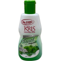 تصویر لوسیون دست و بدن کریس ۱۰۰ میل بدون رایحه و ساده | Kris hand & body lotion casual perfumed 