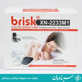 تصویر شیر دوش برقی بریسک مدل m1 شیردوش برقی بریسک brisk xn 2233m1 