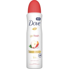 تصویر اسپری بدن زنانه مدل Go Fresh با رایحه سیب 250 میل داو Dove Apple Go Fresh Womans Body Spray 250 ml