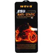 تصویر محافظ صفحه نمایش شیشه ای Full Cover ESD Anti Static Weva مناسب برای گوشی مدل Galaxy A05 کد 24230 