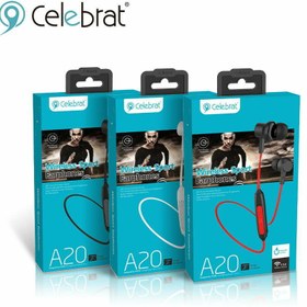 تصویر هندزفری بلوتوث سلبریت مدل A20 Celebrat Bluetooth Handsfree Model A20