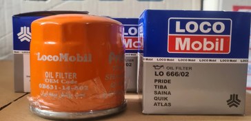 تصویر فیلتر روغن پراید ،تیبا،کوئیک،اطلس برند لوکومبیل 