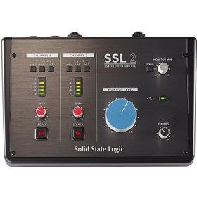 تصویر کارت صدا یو اس بی سالید استیت لاجیک مدل SSL 2 ا Solid State Logic SSL 2 Solid State Logic SSL 2