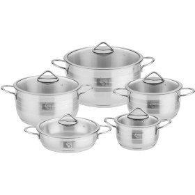 تصویر سرویس پخت و پز 10 پارچه کی اس تی مدل KST-5010 Cooking service 10 pieces KST model KST-5010