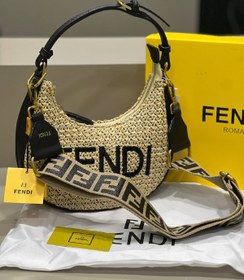 تصویر کیف فندی حصیری 