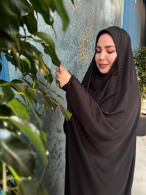 تصویر چادر عربی مدل دلارام 