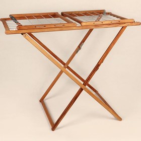 تصویر رخت آویز بزرگ چوبی KWI 