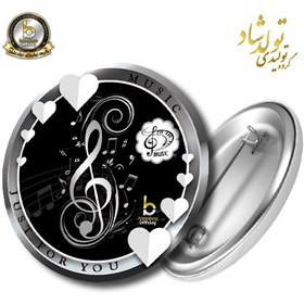 تصویر پیکسل فلزی موسیقی 
