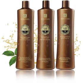 تصویر کراتین گلد کراپلکس keraplex gold keratin