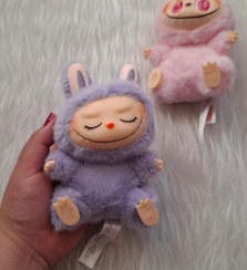 تصویر عروسک لبوبو آنباکس شده - رنگ یاسی Lobo