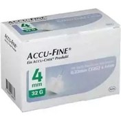 تصویر سرسوزن قلم انسولین سایز 4 اکو فاین ACCU FINE 