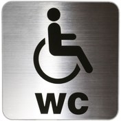 تصویر تابلو نشانگر دلفین طرح wc کد 66 