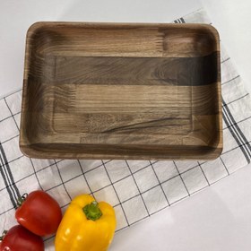 تصویر مرغ خوری چوب بزرگ 