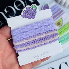 تصویر کش مو حوله ای کارتی 