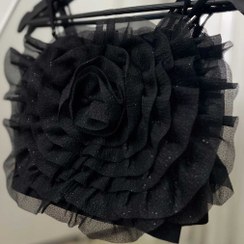 تصویر تاپ گل مشکی 