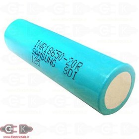 تصویر باتری لیتیوم آیون قابل شارژ سامسونگ Samsung INR18650 20r 