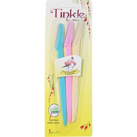 تصویر تیغ ابرو تینکل مدل Tn-98 بسته 3 عددی چند رنگ 