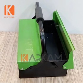تصویر جعبه ابزار فلزی کارکم مدل ۵۰۱ سایز ۵۰ سانت یک طبقه 