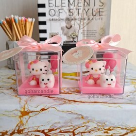 تصویر گیفت شمع دندونی کیتی 