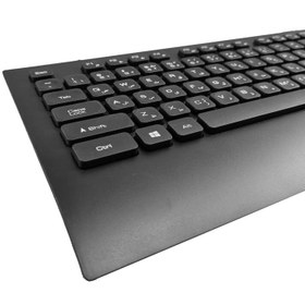 تصویر کیبورد سیمی تسکو مدل TK 8027 TSCO TK 8027 Wired Keyboard