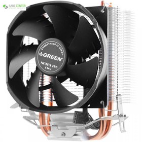 تصویر سیستم خنک کننده بادی گرین مدل NOTUS 100 - PWM Green NOTUS 100 - PWM Air Cooling System