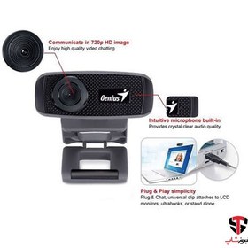 تصویر وب کم اچ دی جنیوس 1000x v2 Genius 1000x v2 HD Webcam