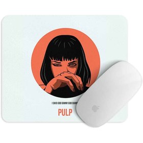 تصویر پد موس مستر پیکد طرح فیلم pulp fiction کد PCD-MP1048 