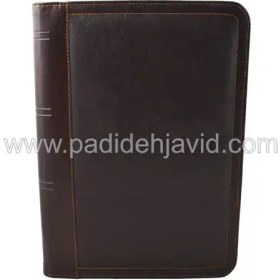 تصویر فولدر چرمی زیپ دار مدل 201 
