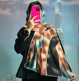 تصویر شال چند رنگ 