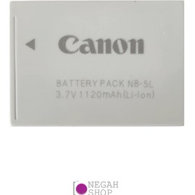 تصویر باتری دوربین کانن مدل NB-5L ا Canon NB-5L Camera Battery Canon NB-5L Camera Battery