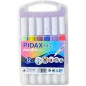 تصویر ماژیک اکرولیک 12 رنگ پیداکس 