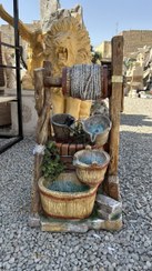 تصویر آبنما فایبرگلاس مدل چاه 