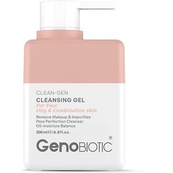 تصویر فوم شستشوی صورت پوست چرب و مختلط کلین ژن ژنوبایوتیک Geno Biotic Skin Cleansing Purifying Face Foam