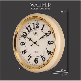 تصویر ساعت دیواری والتر مدل D4018NE 