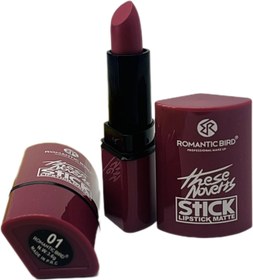 تصویر رژ لب جامد مات رومانتیک برد - 6 Romantic Bird Matte Lipstick