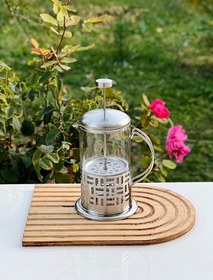 تصویر فرنچ پرس پایه استیل 