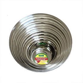 تصویر سرویس آبکش استیل ۱۱ پارچه یونیک unique fabric steel strainer service 