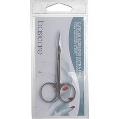 تصویر قیچی مخصوص گوشه گیر ناخن کد 1023 بیسیک کر BASICARE CUTICLE SCISSORS EXTA FINE CODE 1023