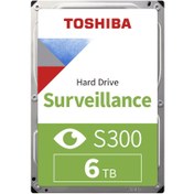 تصویر هارد اینترنال 6 ترابایت توشیبا مدل S300 Surveillance ا Toshiba S300 Surveillance 6TB 7200 RPM 256 MB SATA 3.0 INTERNAL HDD Toshiba S300 Surveillance 6TB 7200 RPM 256 MB SATA 3.0 INTERNAL HDD