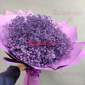 تصویر گل عروس بنفش 