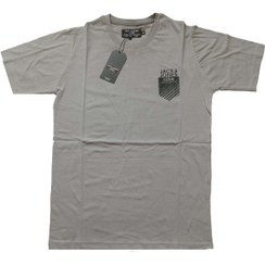 تصویر تیشرت مردانه، یقه گرد با آرم جک اند جونز (Jack and Jones) جنس: نخ پنبه مرغوب 